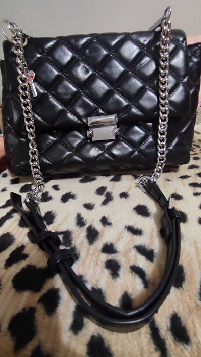 Кожаная сумка Polina&Eiterou