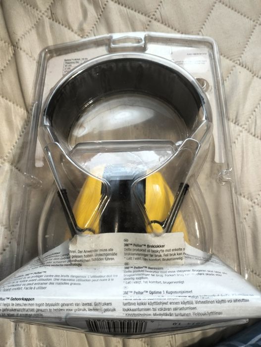 Protetor para ouvidos profissional.