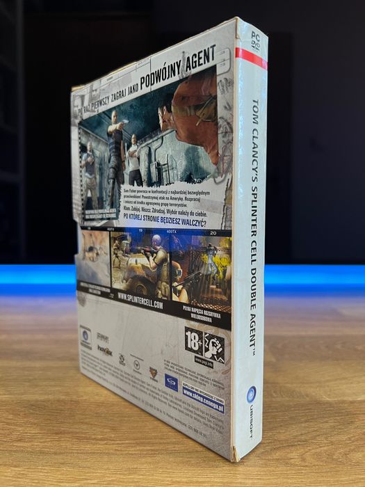 Splinter Cell Double Agent (PC PL 2006) kompletne premierowe wydanie