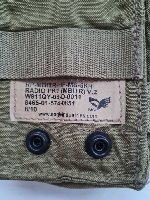 Ładownica US Army khaki Mbitr An Prc eagle sflcs mjk pouch nowa