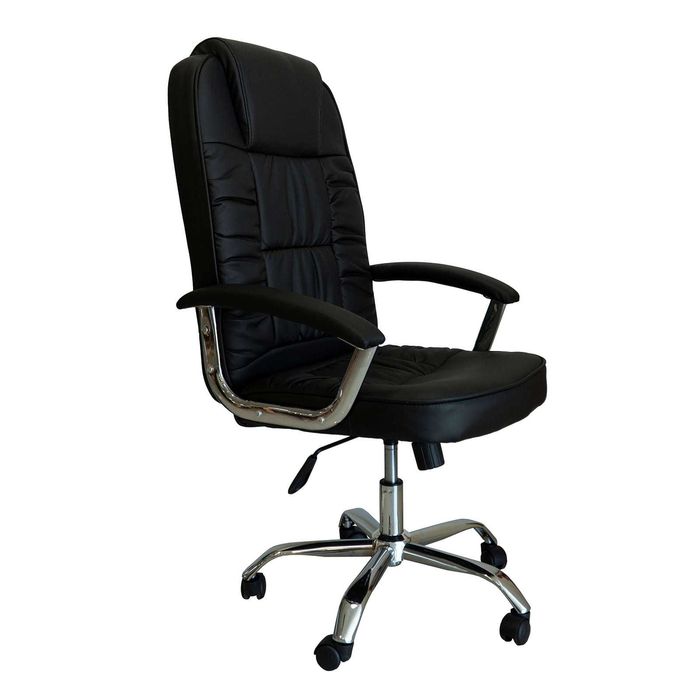 (13wr) Fotel biurowy "comfort" czarny, wyprzedaż 180 zł