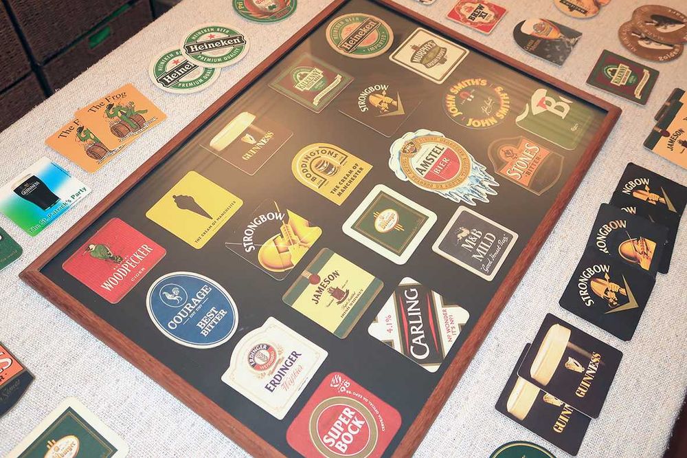 Bases copos cerveja whiskey cidra coleção