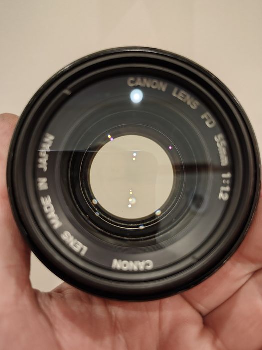 Об'єктив Canon 55mm 1:1.2 FD