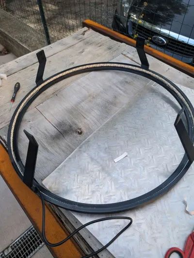 Kompletne Oświetlenie LED ring do darta winmau redragon target dart