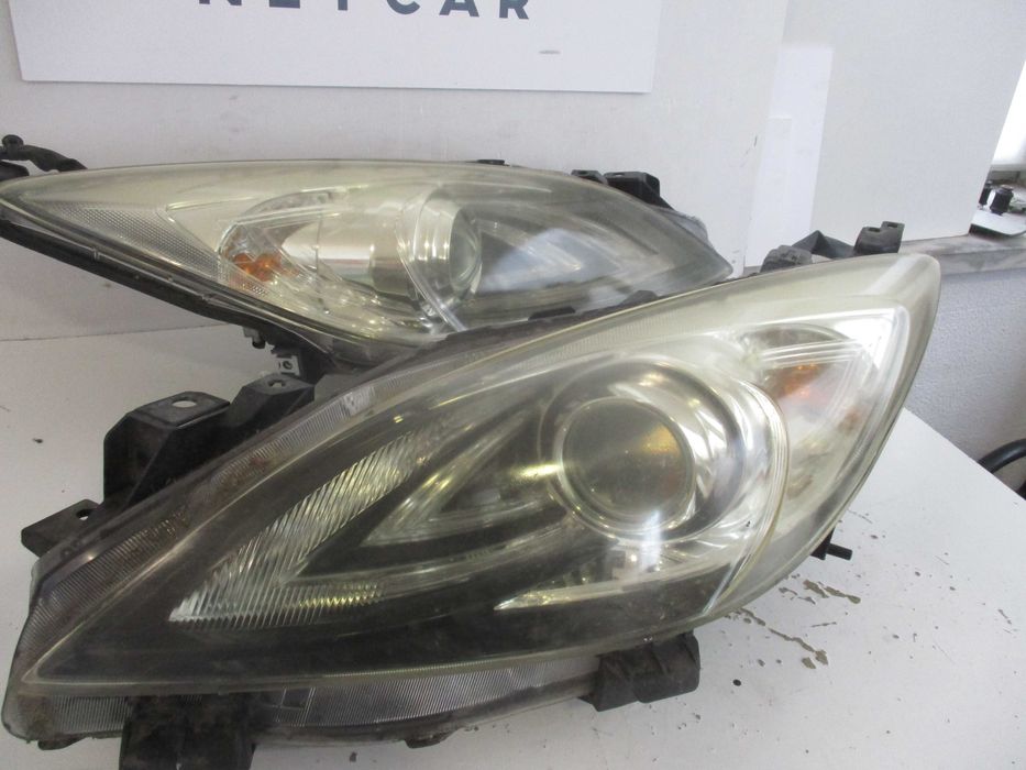 farol optica Mazda 3 xenon 2009