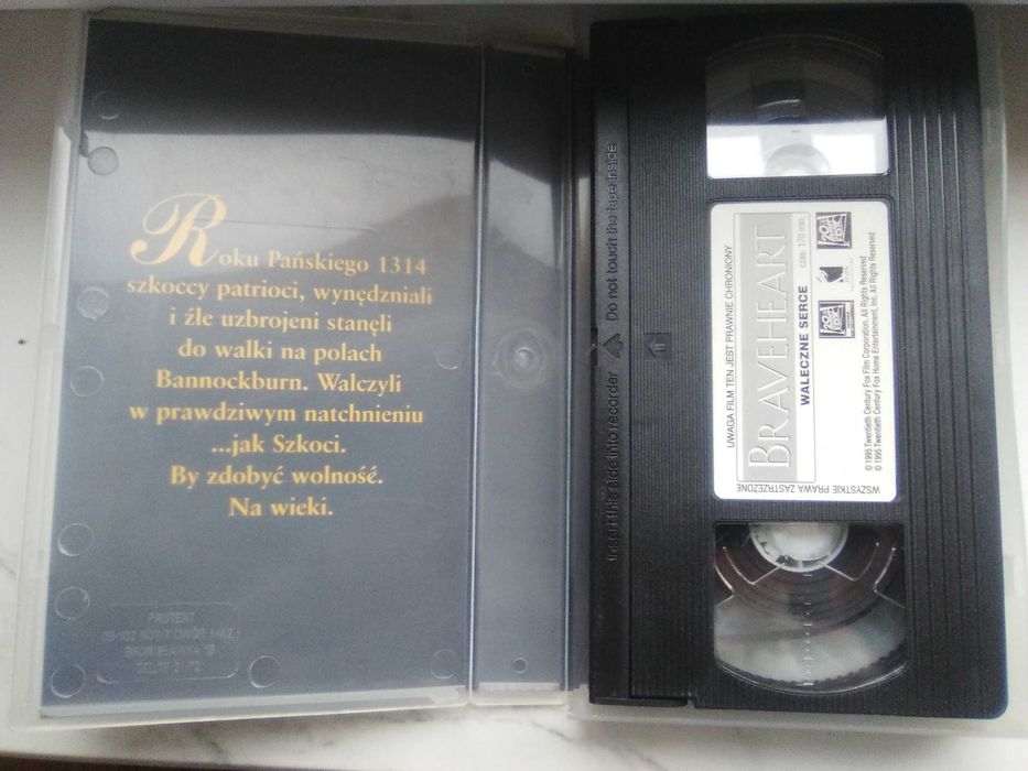 Braveheart kaseta VHS