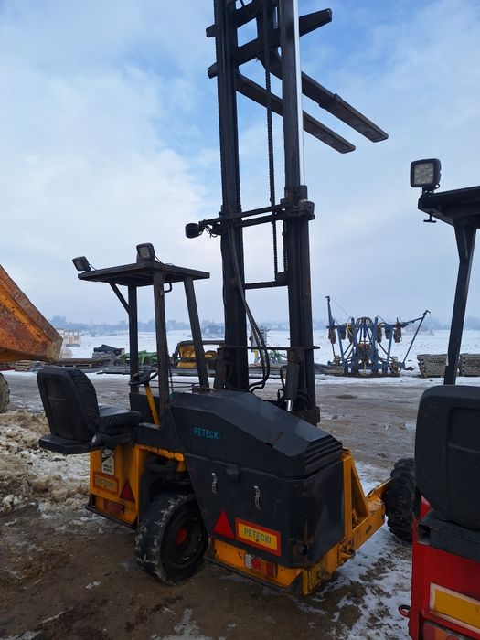 Wózek widłowy terenowy 3x3 blokada podwieszany Kooi Aap