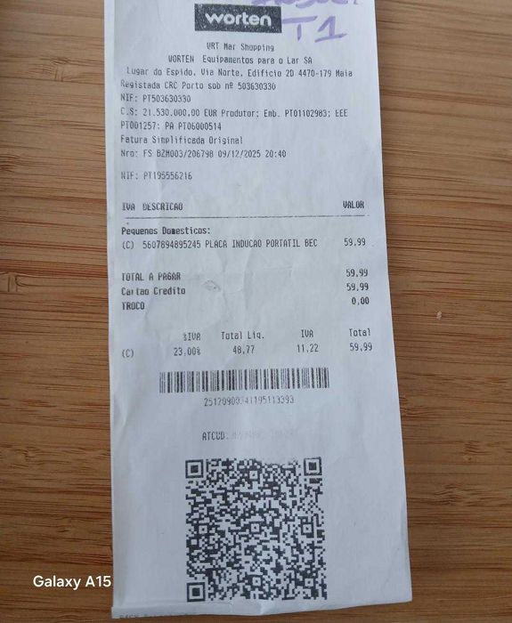 placa de induçao como nova