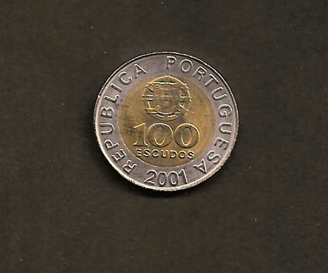 Moeda de 100 escudos - 2001
