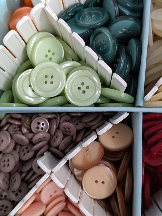 Botões variados várias cores