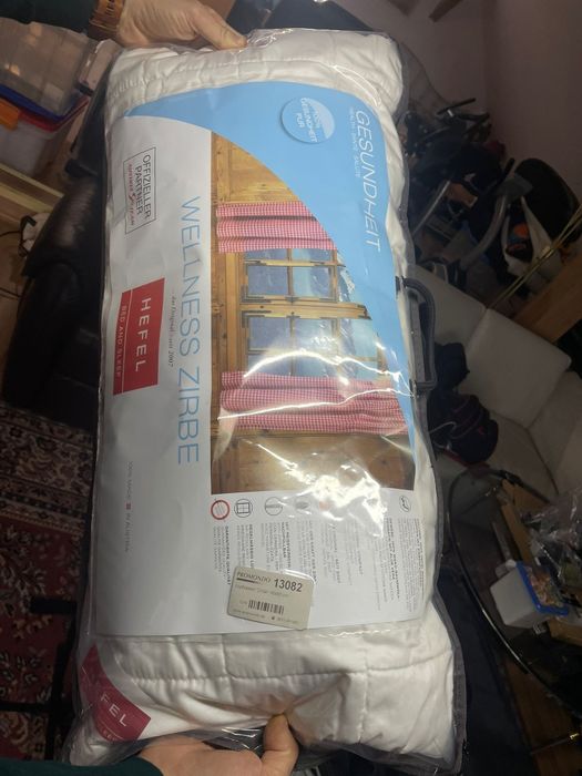 Poduszka 40x80 nowa wygodna hefel wellness zirbe