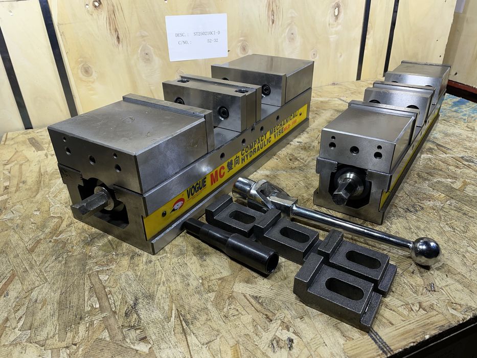 Тиски Лещата прецизійні Двозатискні MLD 100-160