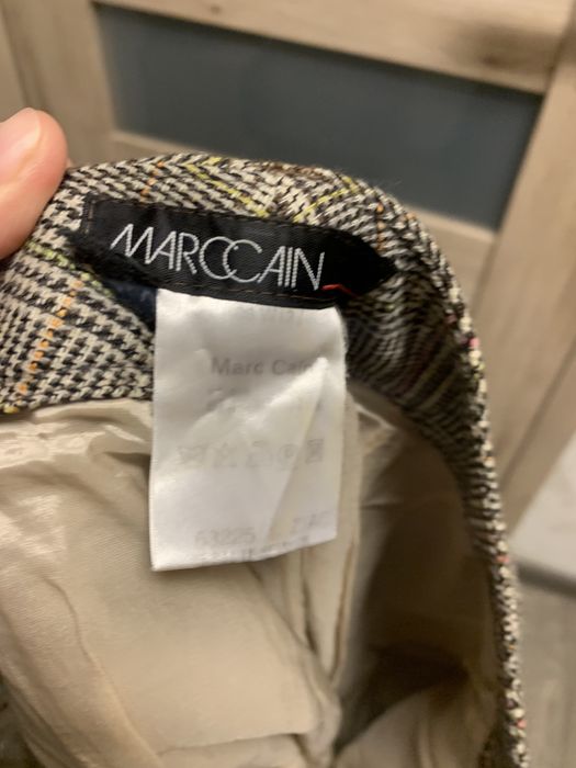 Spodnie wełniane z jedwabiem Marc Cain
