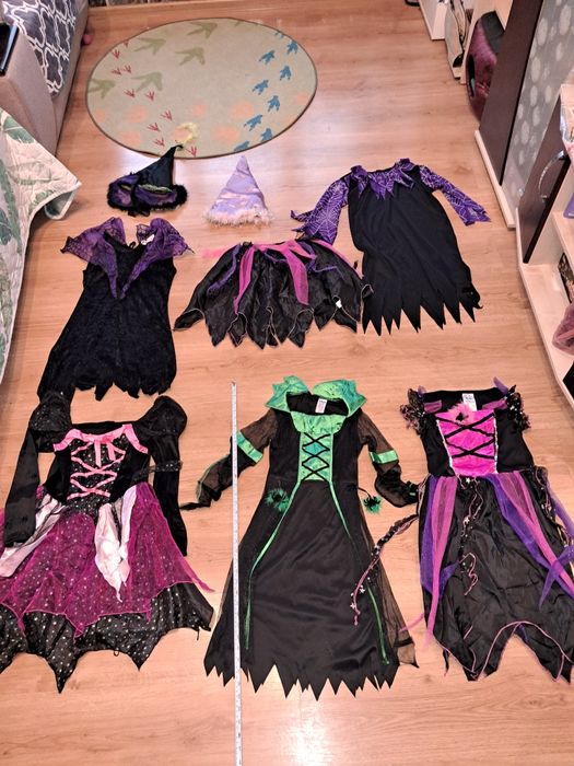 Карнавальний костюм на Хеллоувін,  відьмочка