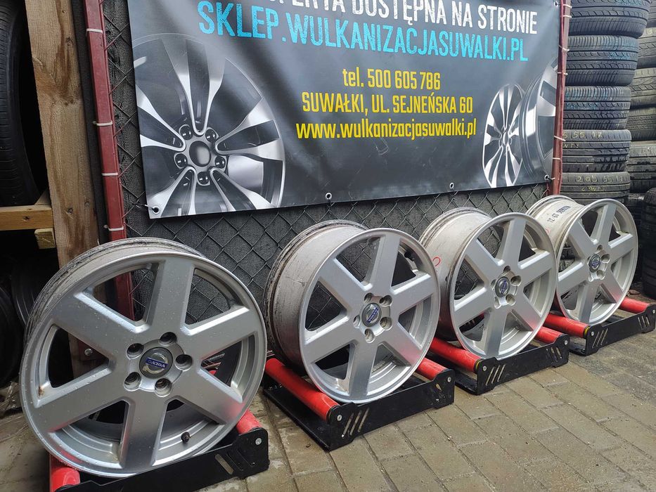 4x felgi alu R17 5x108 Volvo XC40 XC60 XC70 XC90 V50 V60 S80 S90 Ford Jagua