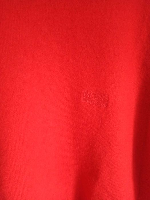 Sweter Hugo Boss 100% merino rozm L