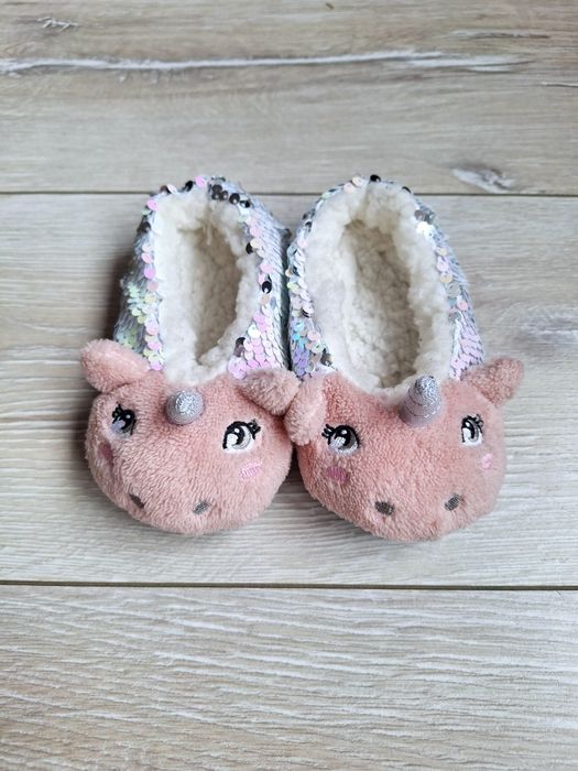 Тапочки кімнатні теплі на дівчинку 15-15.5 см