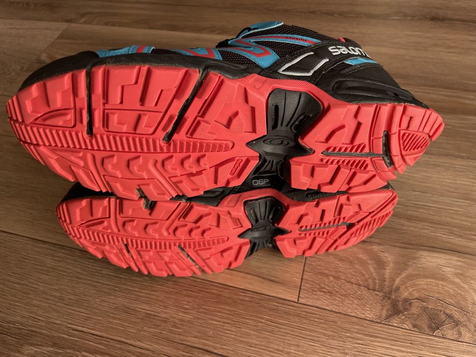 Buty do biegania Salomon Voltara GTX Autobhan Boss Blue Papaya r. 40