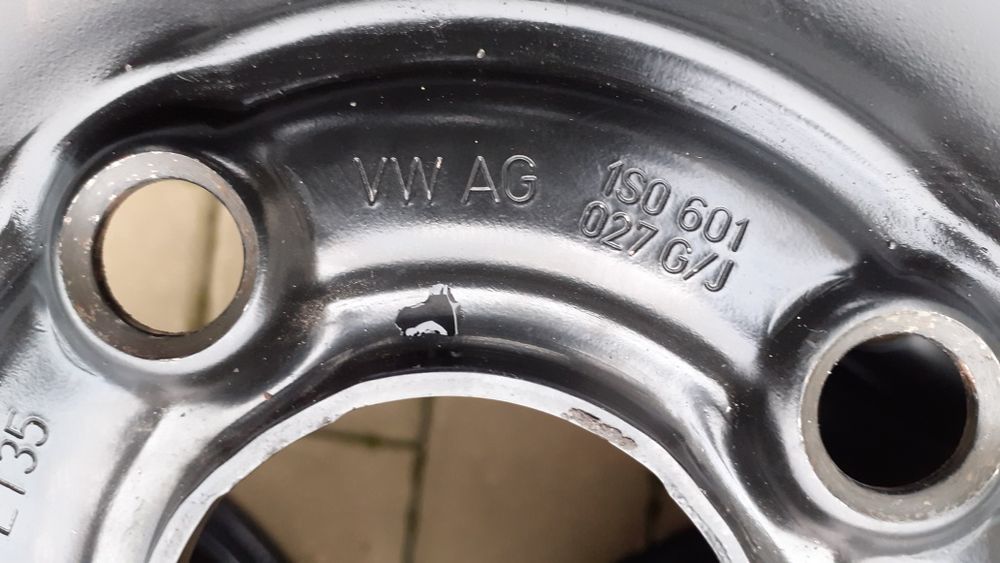 4xfelga stalowa 14'' VW/SEAT/SKODA (4x100 ET35)