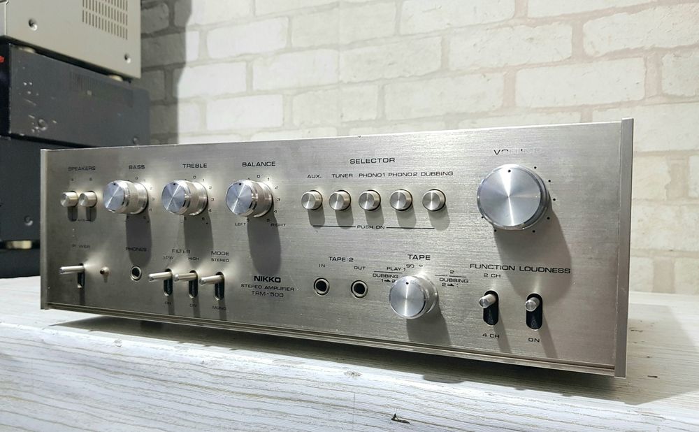 Стерео підсилювач/усилитель Nikko TRM-500 2x24Вт б/у з Німеччини