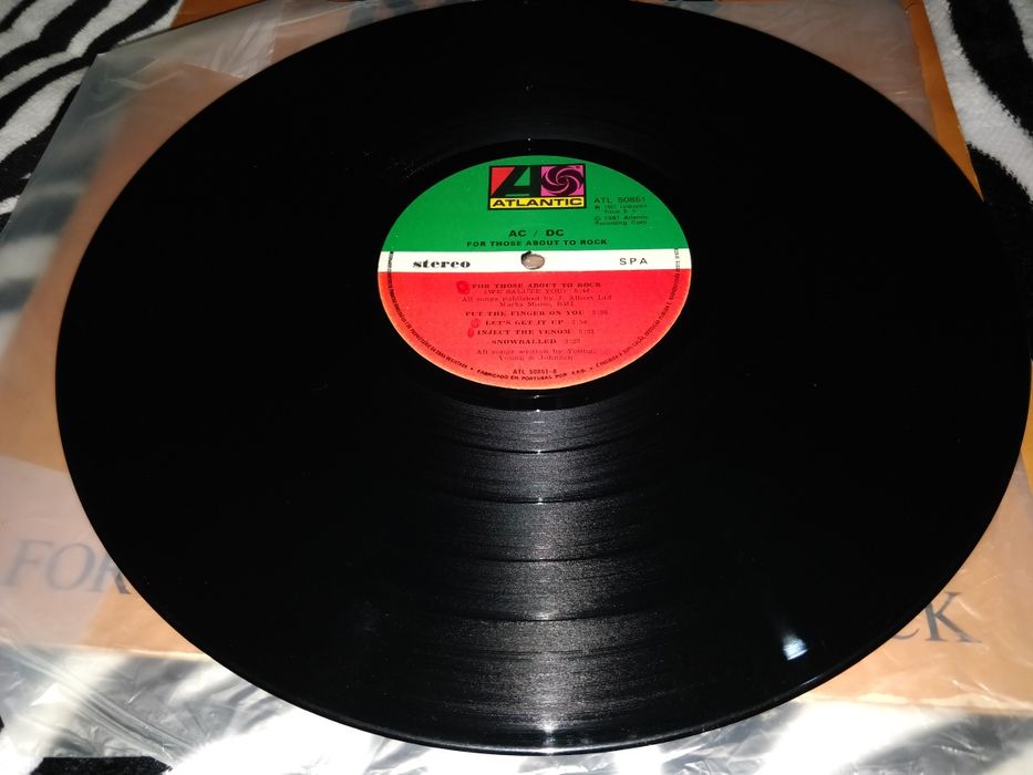 AcDc "For those about the rock" Vinil 1981
