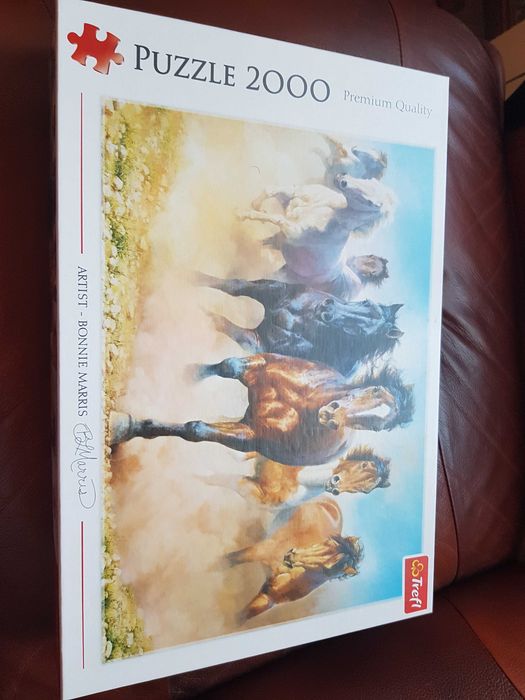 Puzzle konie w galopie 2000 elementów