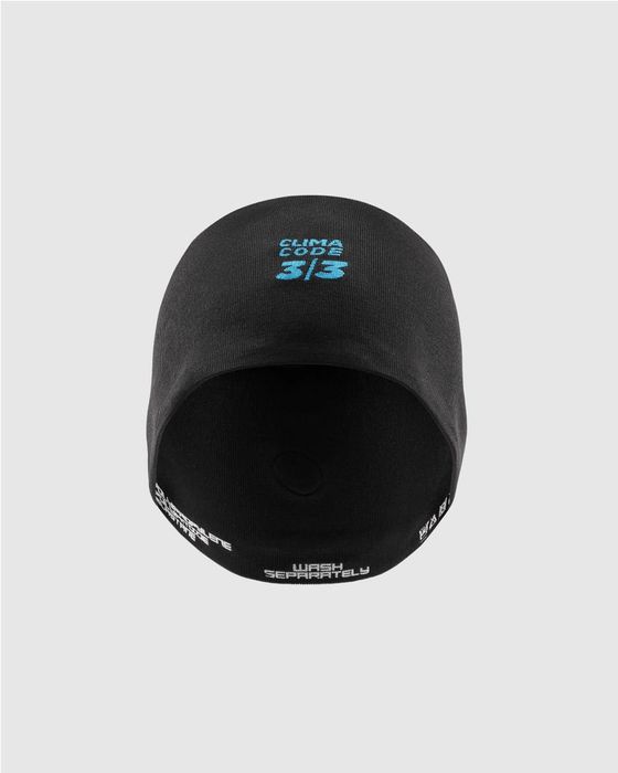 Czapeczka pod kask Assos Winter Cap - CZARNA, II (59-63 CM)