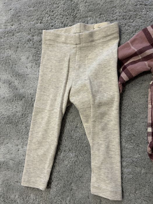Koszula + legginsy kpl H&M 74