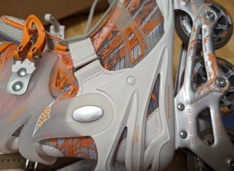 Роликовые коньки женские Reaction H505  +сумка 37