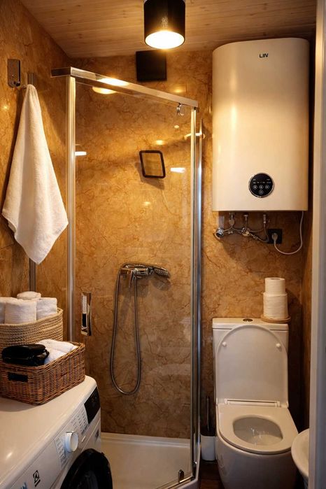 Domki nad Wisłą Tiny House  – prywatna balia, taras, grill