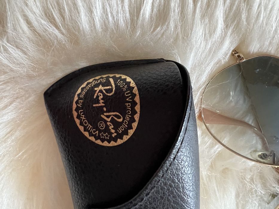 Orginalne okulary przeciwsłoneczne RayBan Aviator Gradient