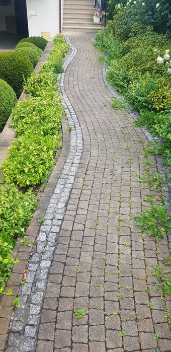 Mycie kostki brukowej dachów elewacji itp