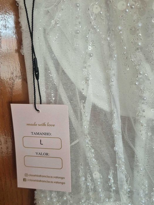 Vendo vestido Noiva novo