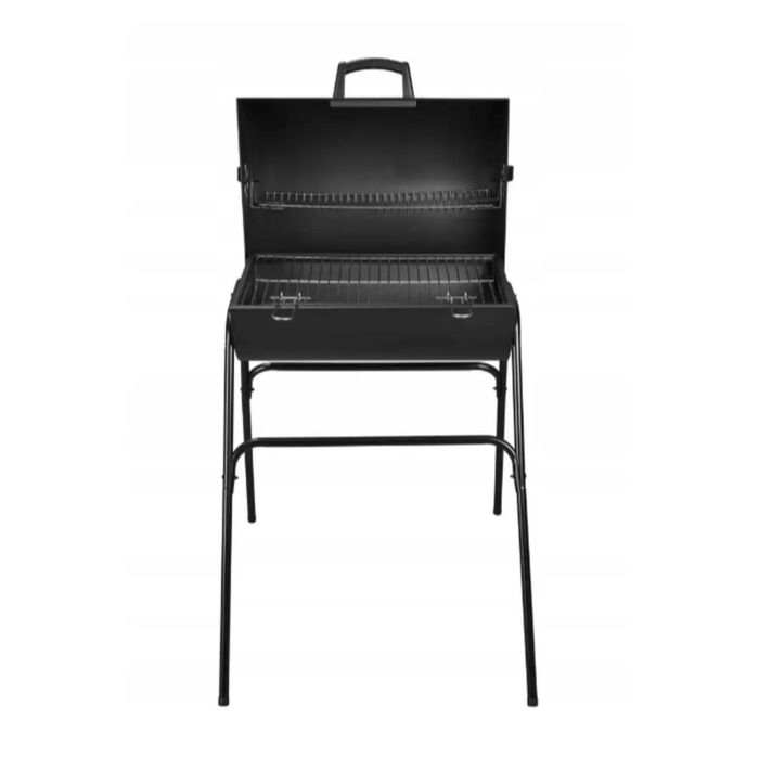 Гриль мангал вугільний Grill Meister Kansas з кришкою 51×34 см 8.9 кг