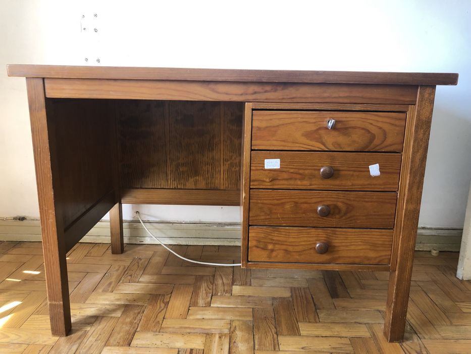 Mobilia quarto solteiro - pinho maciço