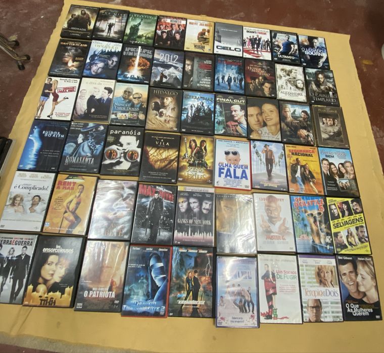 Lote particular dvd