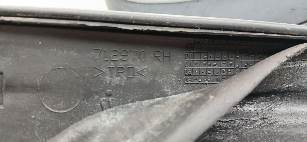 Retrovisor / espelho direito BMW X5 (E53)