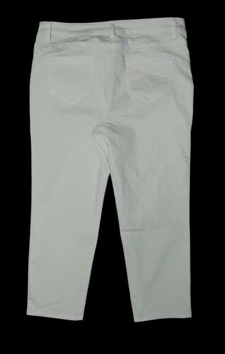 Żółte bawełniane spodnie C&A / KAJA, R. XL