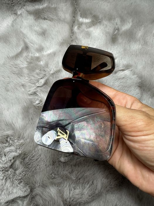 Okilary brazowe Louis Vuitton