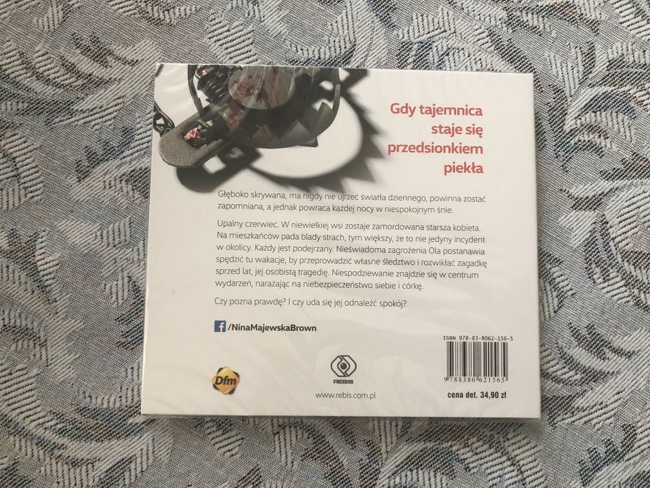 Nina Majewska Brown Grzech audiobook CD MP3 książka thriller kryminał