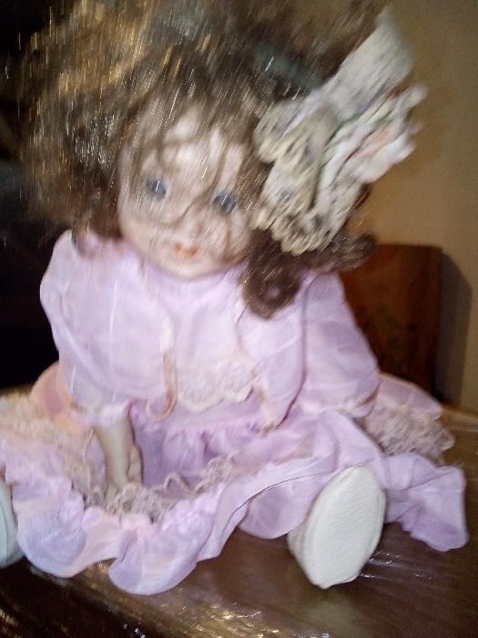 bonecas em porcelana