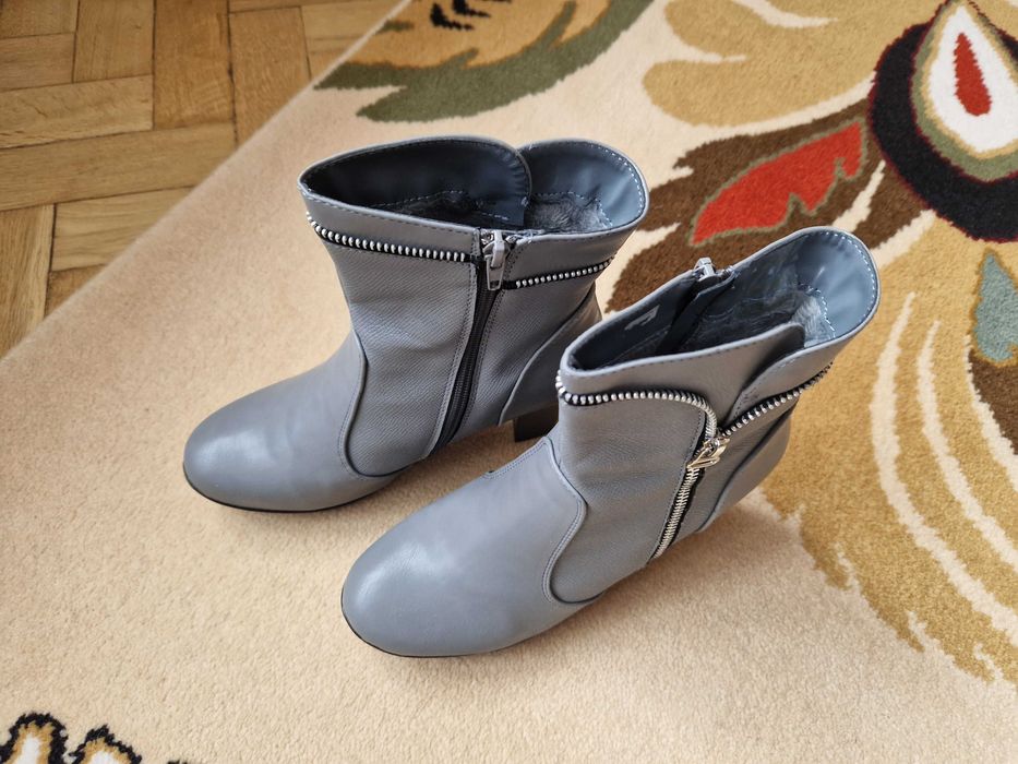 BUTY damskie szare BOTKI BPC  Selection, r. 38