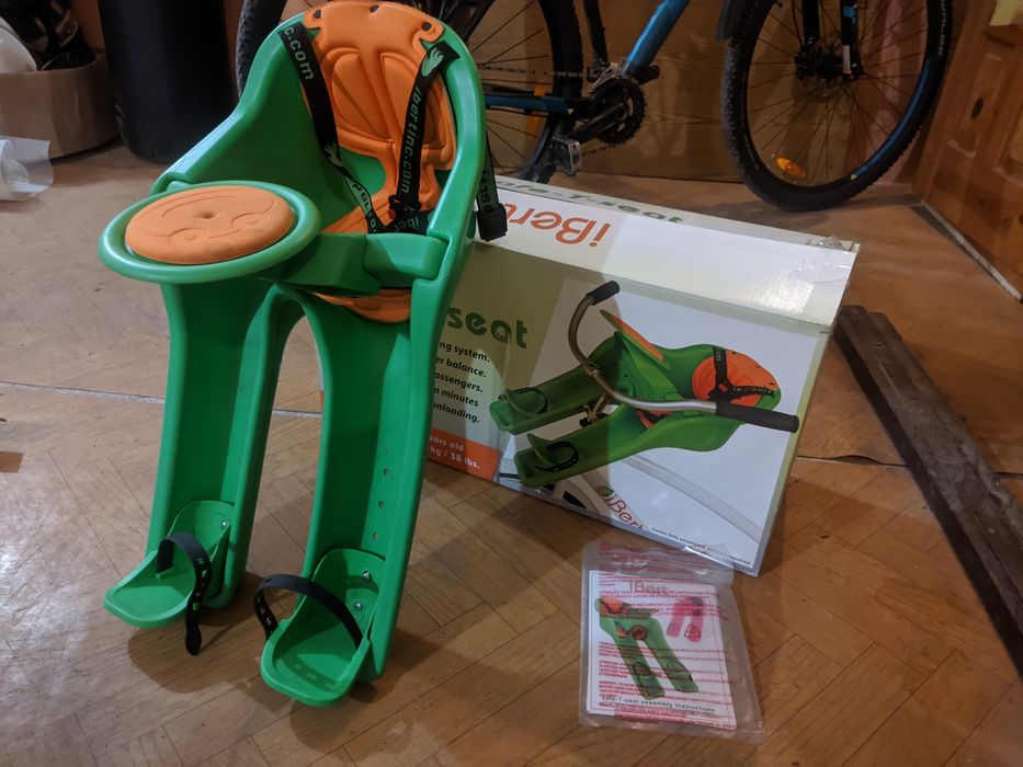 Дитяче крісло для велосипеду Ibert, велокрісло