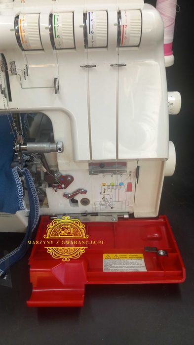 Japoński Overlock TOYOTA 2, 3, 4- nitkowy Gwarancja 12 msc