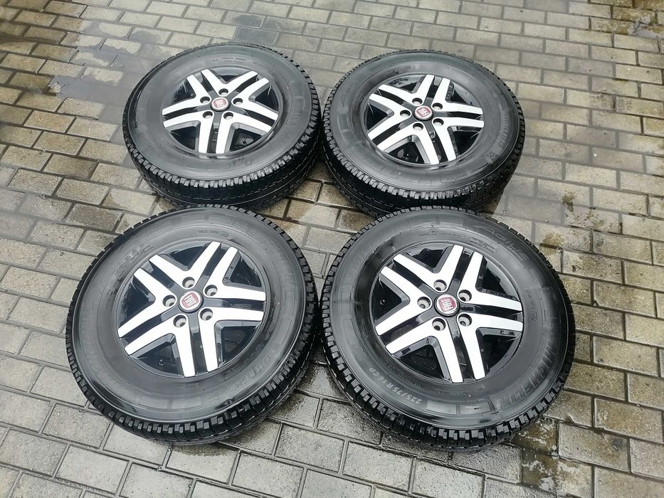 Felgi koła Kamper Boxer Citroen Jumper opony 6j 5x130 ET68