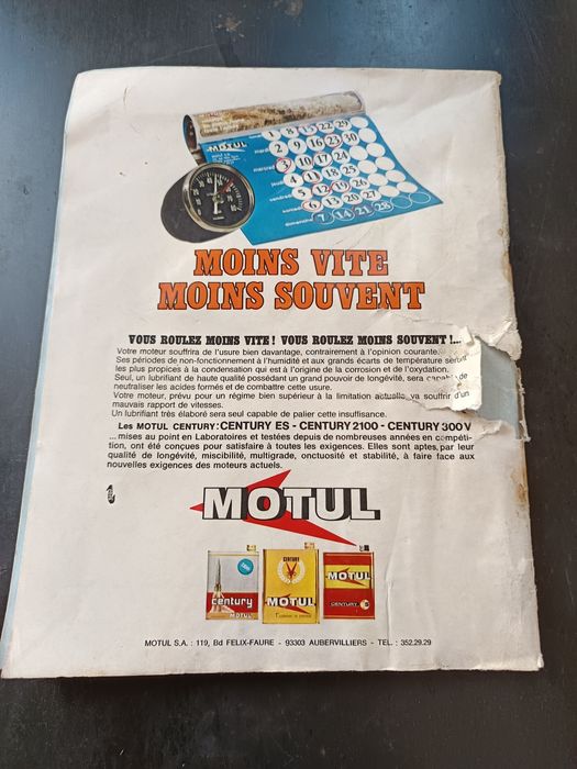 Revista L'Automobile número 335 Abril de 1974