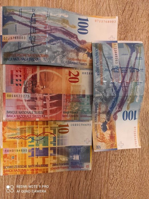 Швейцарские франки (старые)