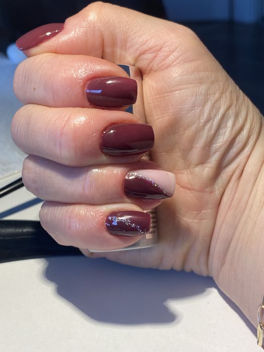 Paznokcie zel hybryda przedluzanie