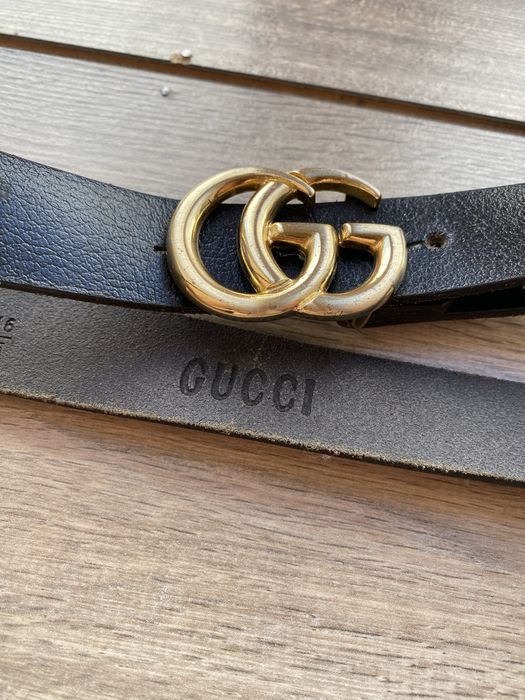 Діночий шкіряний ремінь Gucci оригінал!