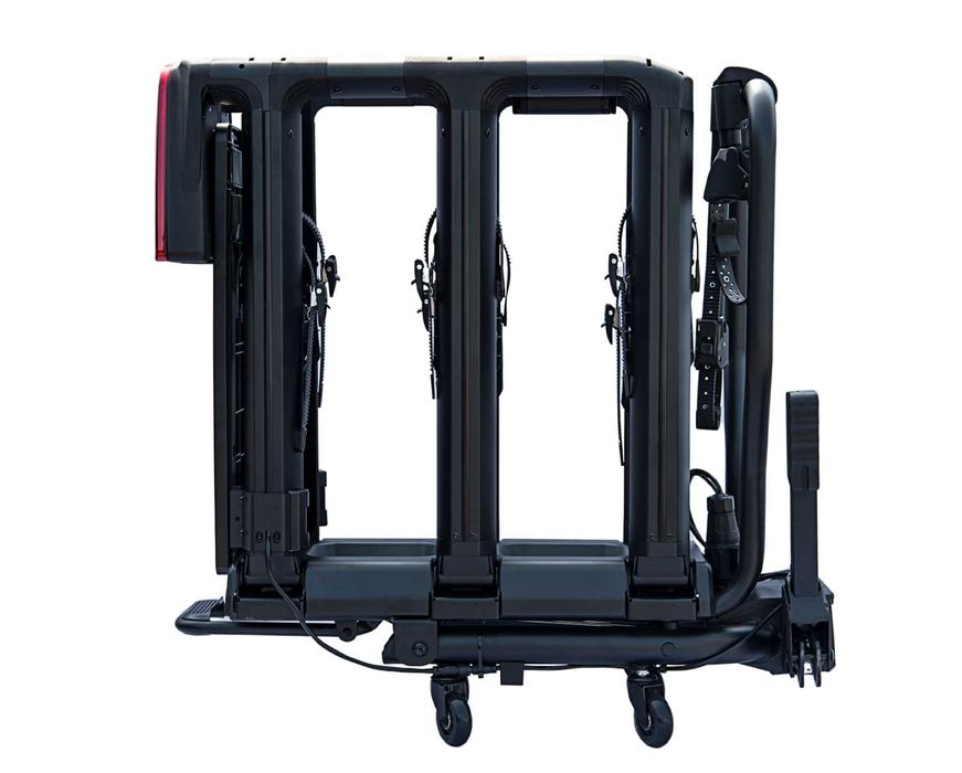 Bagażnik platforma na 3 rowery PROUSER Diamant FG3 BLACK LED na hak